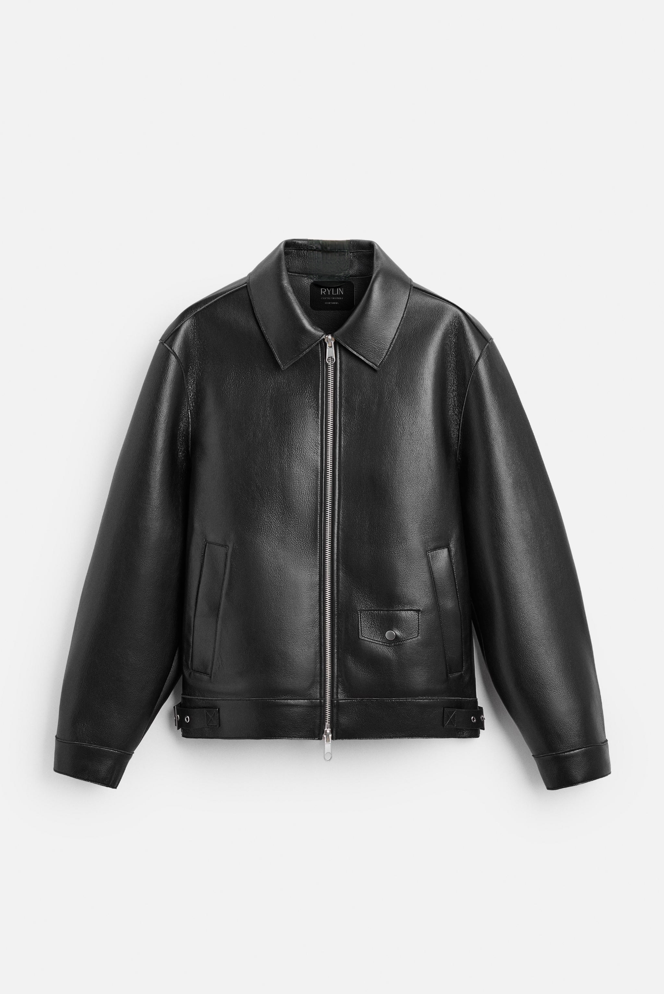 Men Black Leather Jacket
