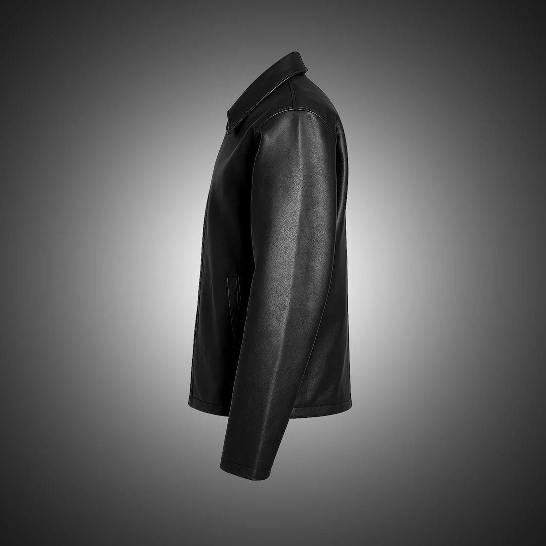 Rylin ALPHA Cropped Leather Jacket