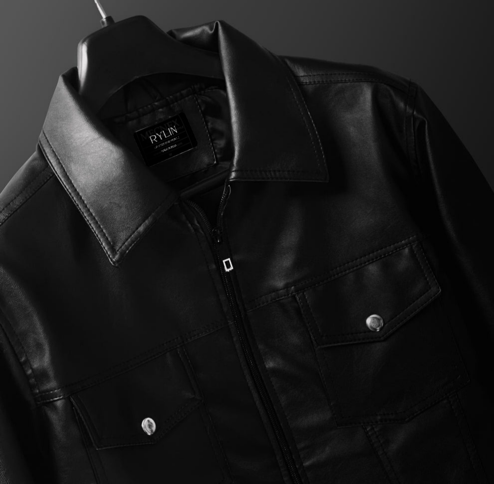 Luxe leather jacket