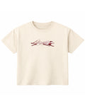 Off White Boxy Fit T-shirt Front Design