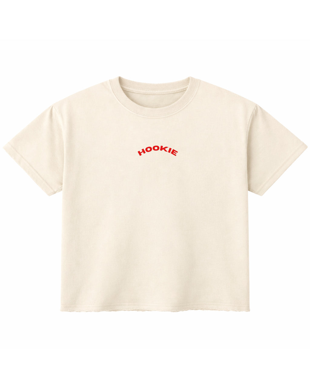 Off White Boxy Fit T-shirt Front Design
