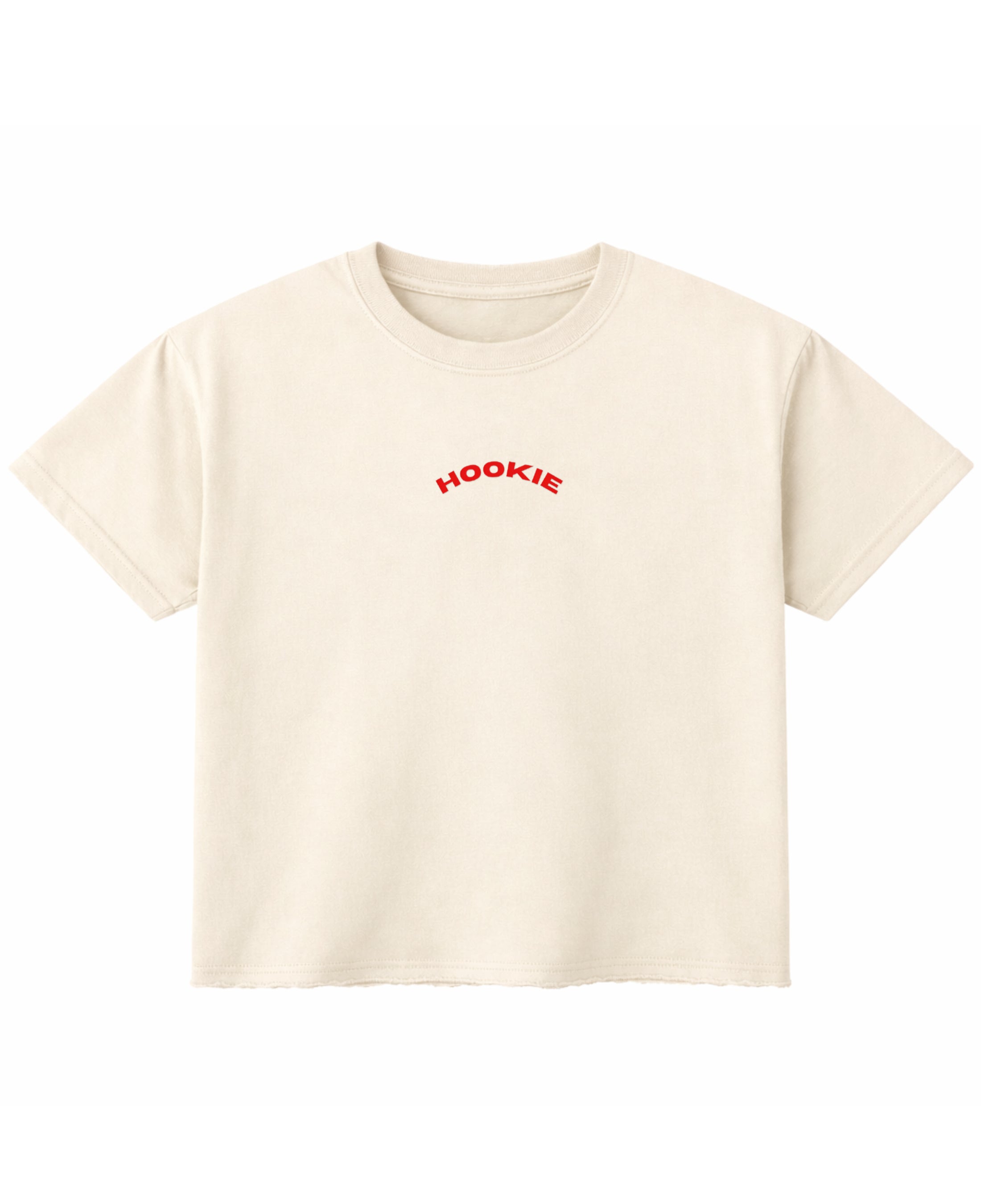 Off White Boxy Fit T-shirt Front Design