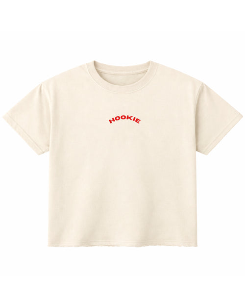 Off White Boxy Fit T-shirt Front Design