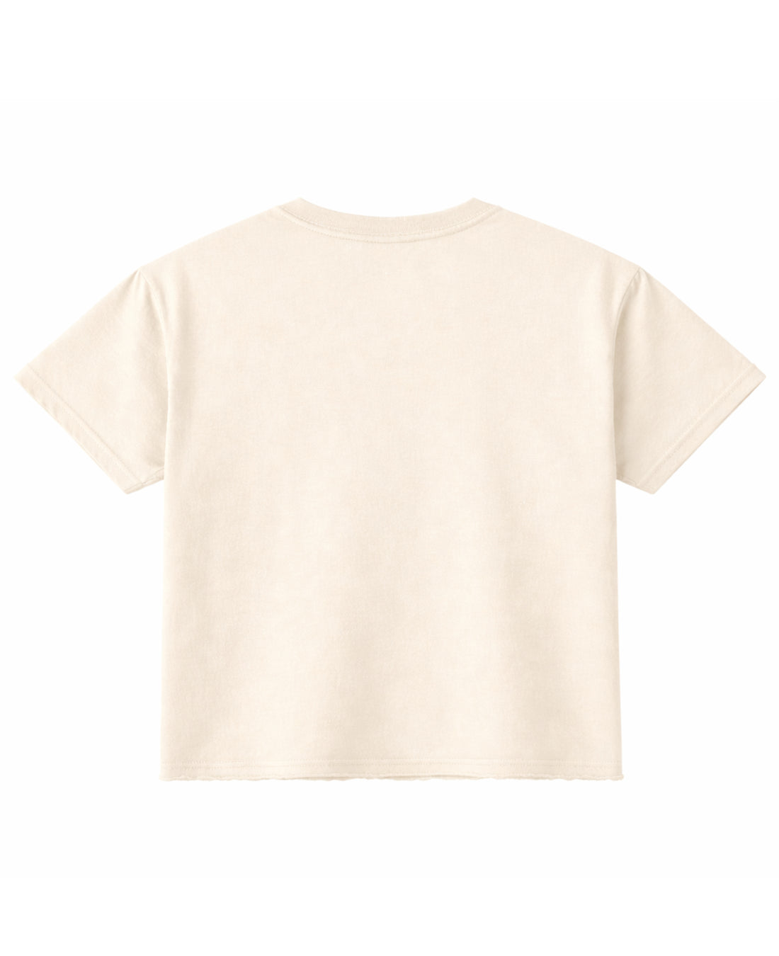 Off White Boxy Fit T-shirt Front Design