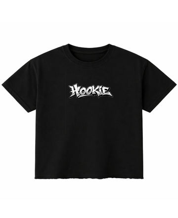 Black Boxy Fit T-shirt Front Design