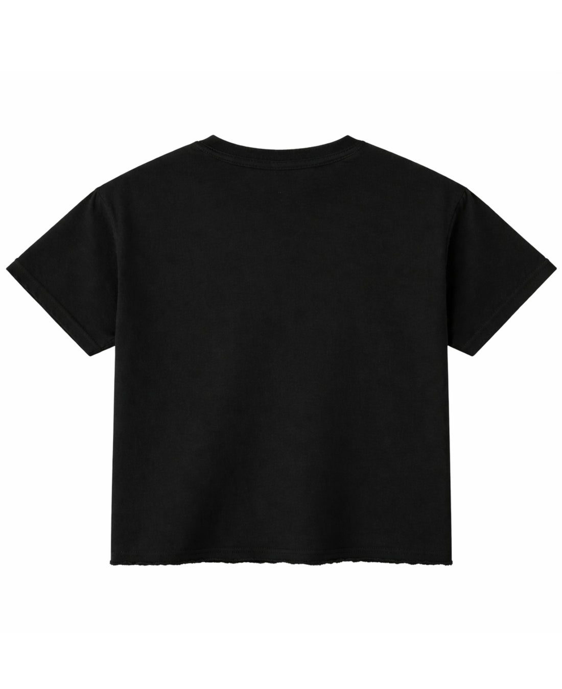 Black Boxy Fit T-shirt Front Design