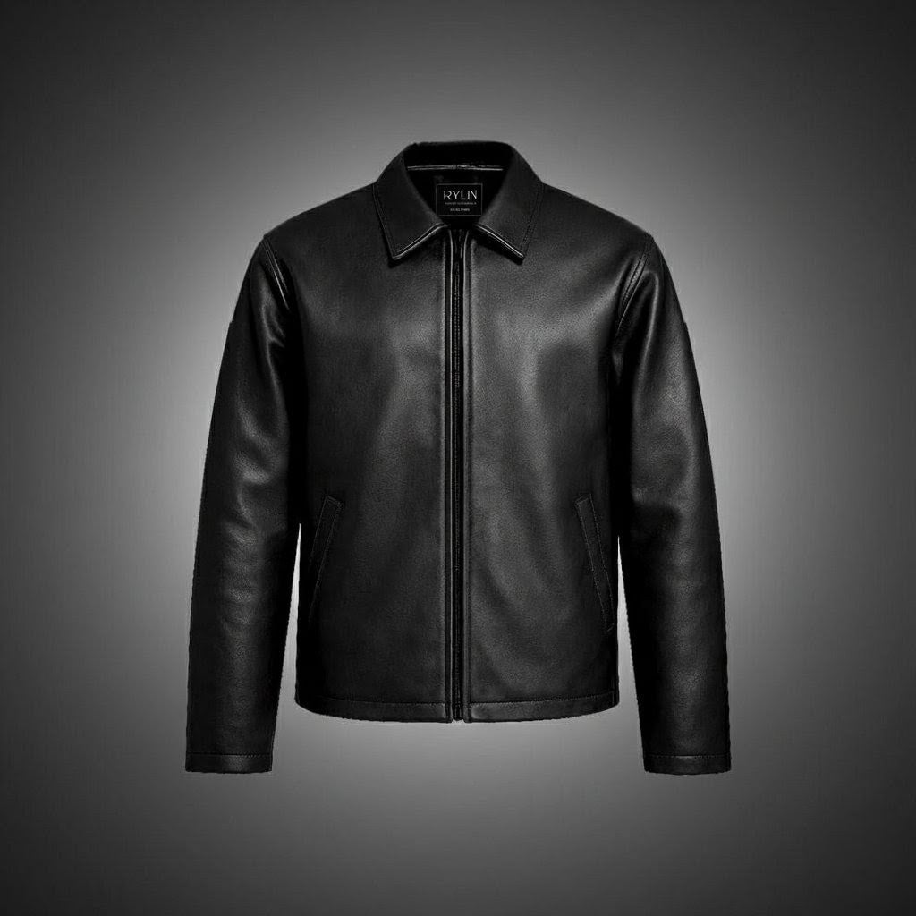 Midnight Luxe Leather Jacket