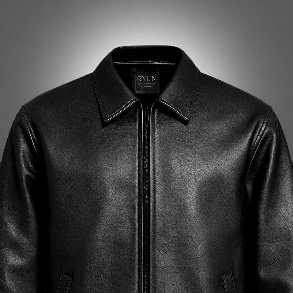 Midnight Luxe Leather Jacket